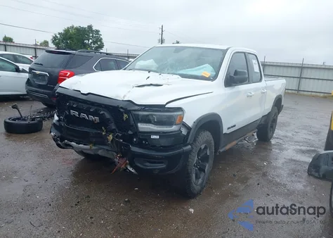 2019 Ram 1500 Rebel 4X4 6'4 Box из США, поврежденный, VIN 1C6SRFET6KN869638